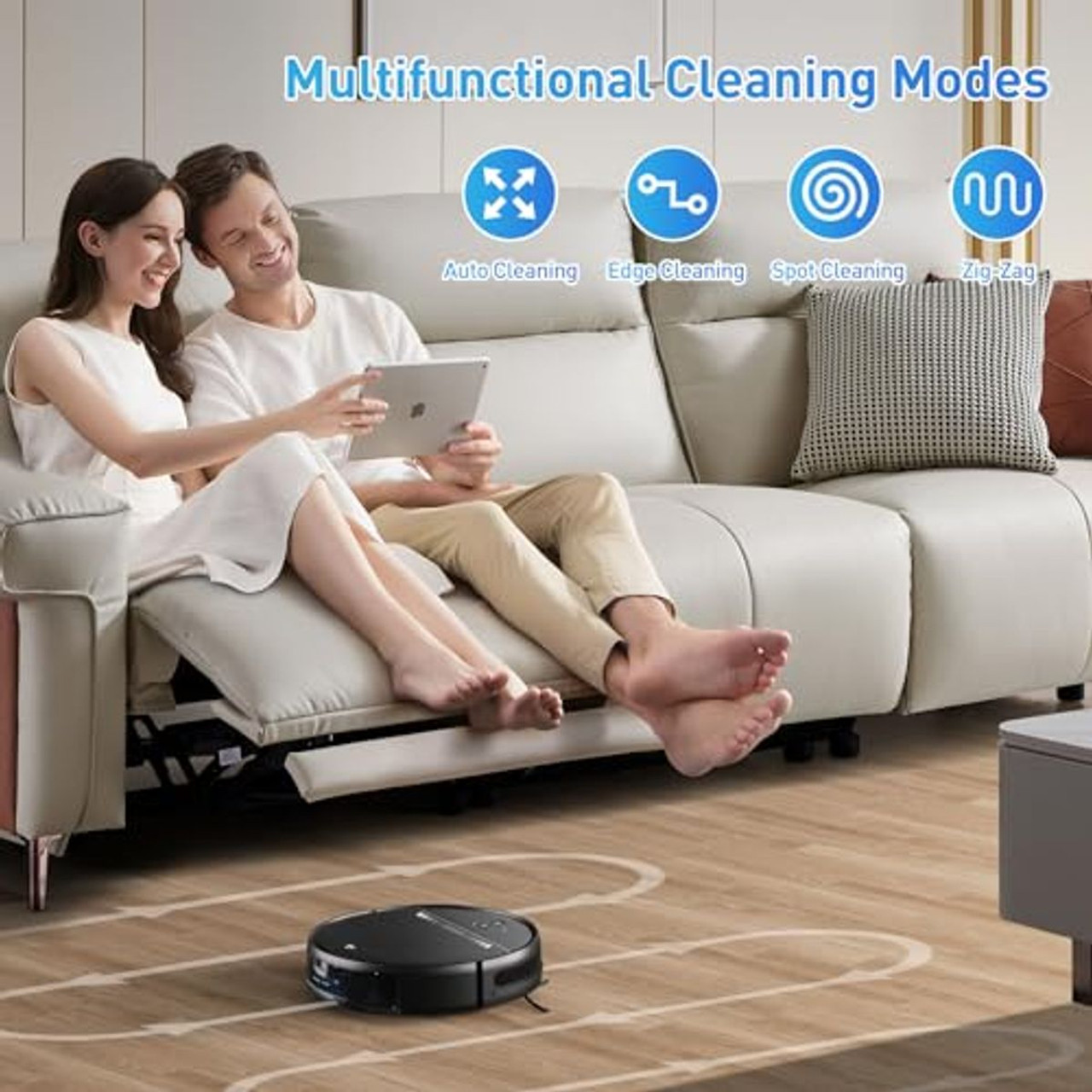 Robot Vacuum and Mop Combo with Wi-Fi and App product image
