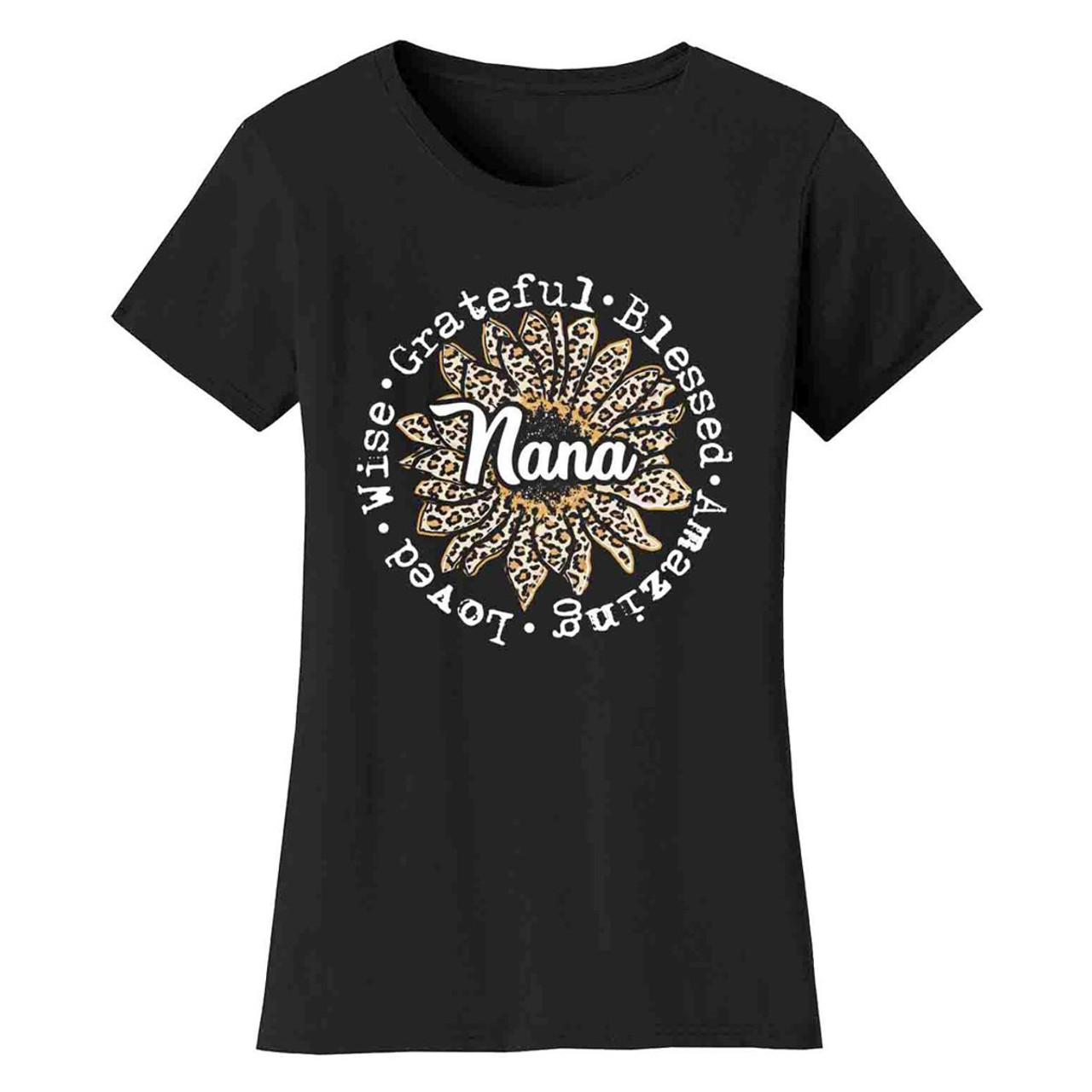 Leopard Sunflower Mother's Day T-Shirts product image