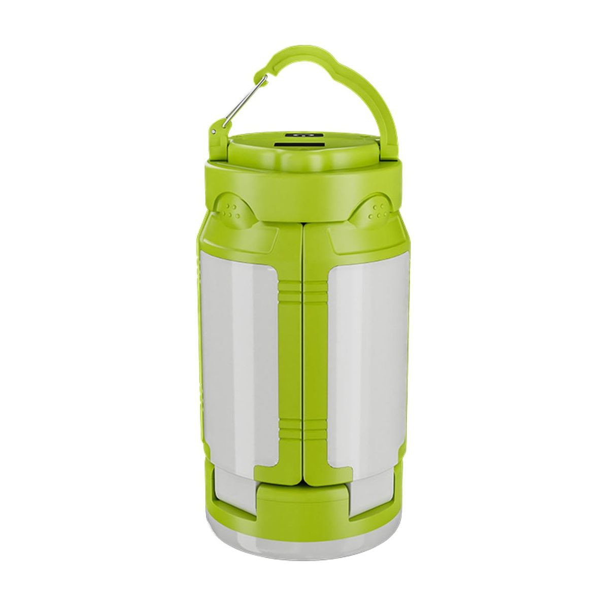 Portable LED Camping Lantern Rechargeable for Power Outages Emergency Battery Operated Tent Light Phone Charger with 4 Light Modes for Outdoor Hiking Color Green product image