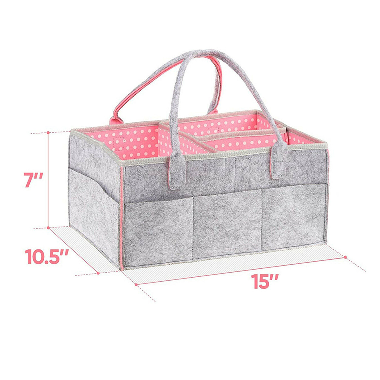 Portable Nursery Storage Organizer for Babies with Changing Mat product image