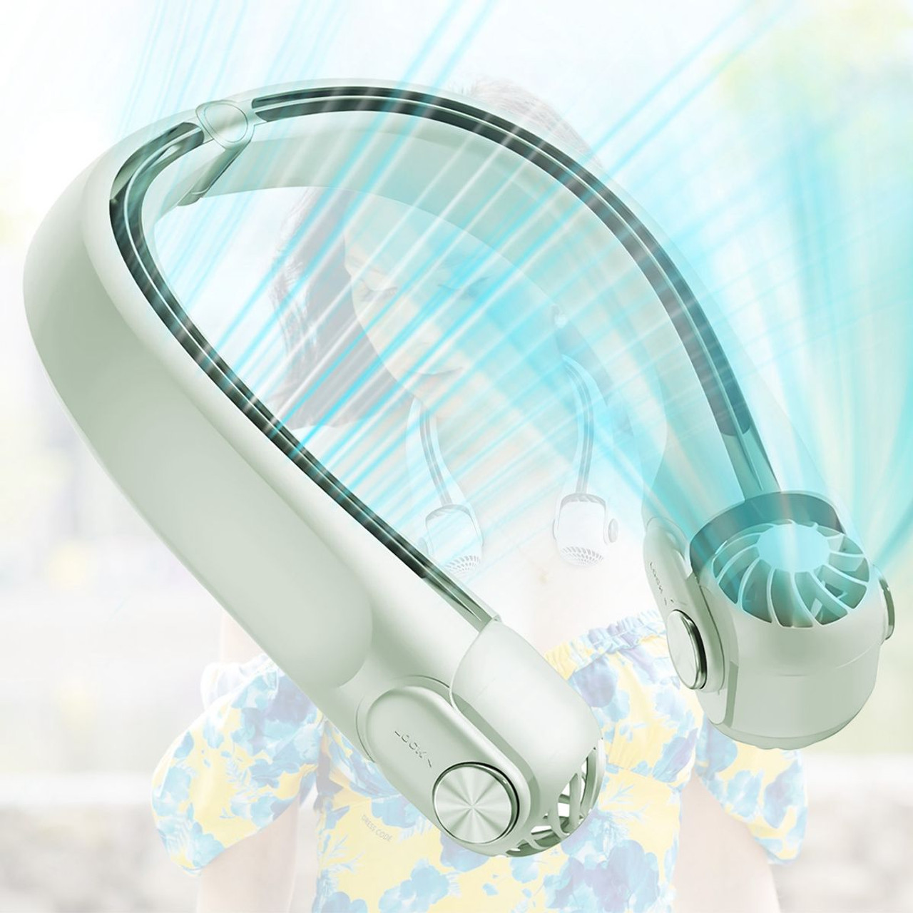 Portable 3-Speed Cooling Neck Fan product image