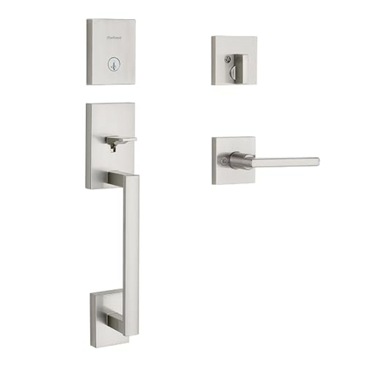 Kwikset San Clemente Front Door Lock Handle and Deadbolt Set product image