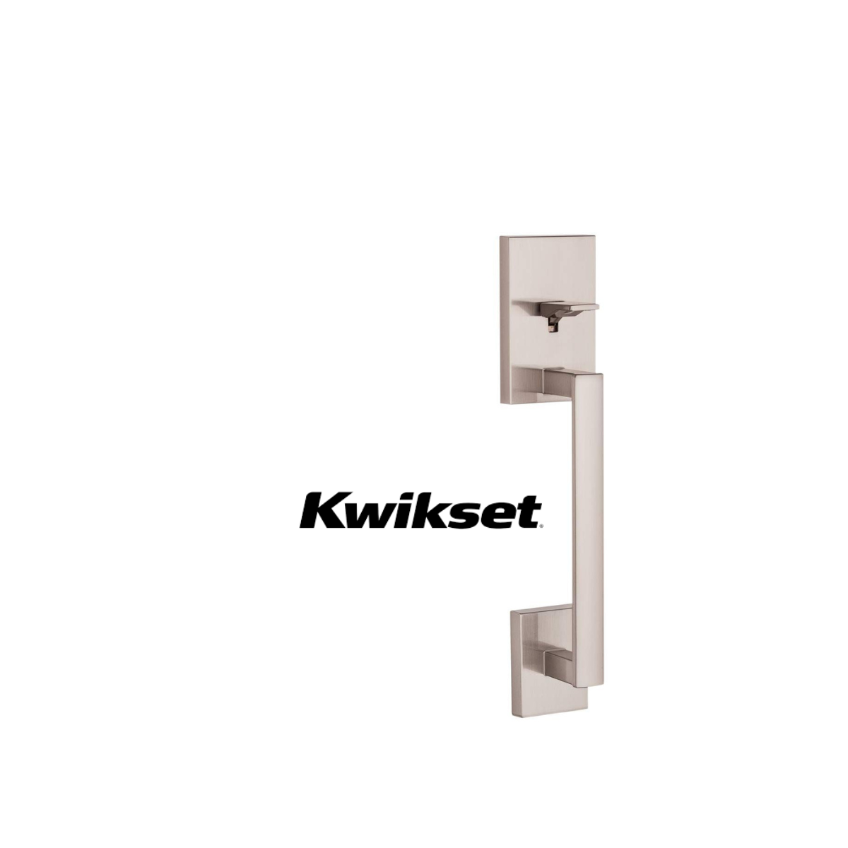 Kwikset NoLock Front Door Handle with Microban Protection DailySteals
