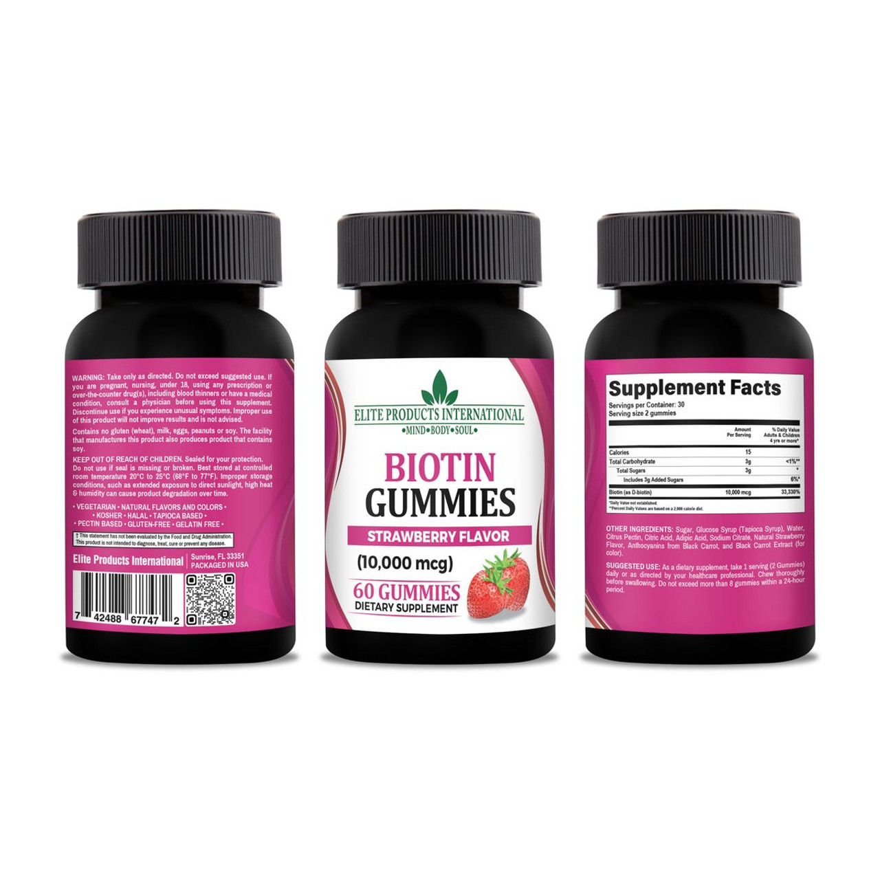 Biotin Gummies (10,000mcg) product image