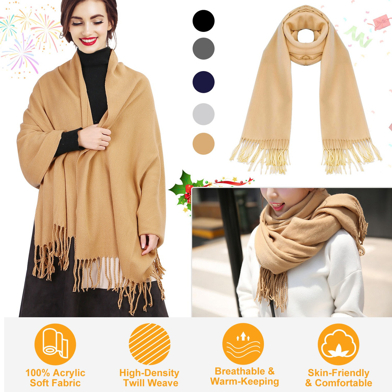 Oversized Blanket Scarf product image