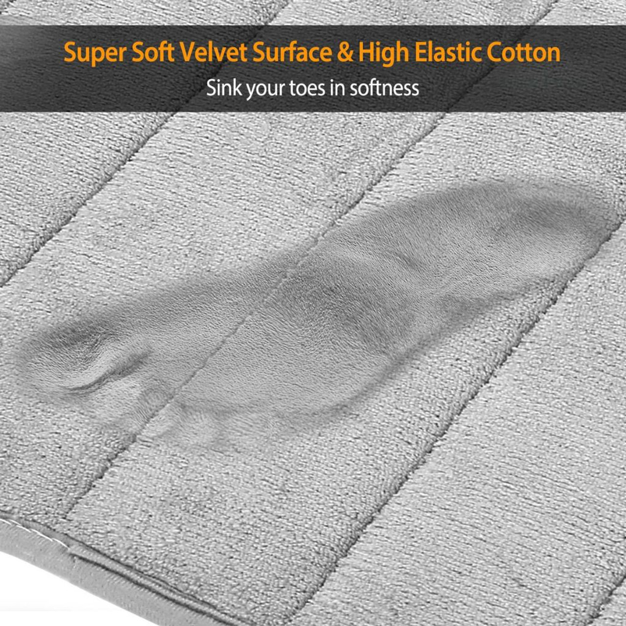 NewHome™ No-Slip U-Shape Toilet Rug product image