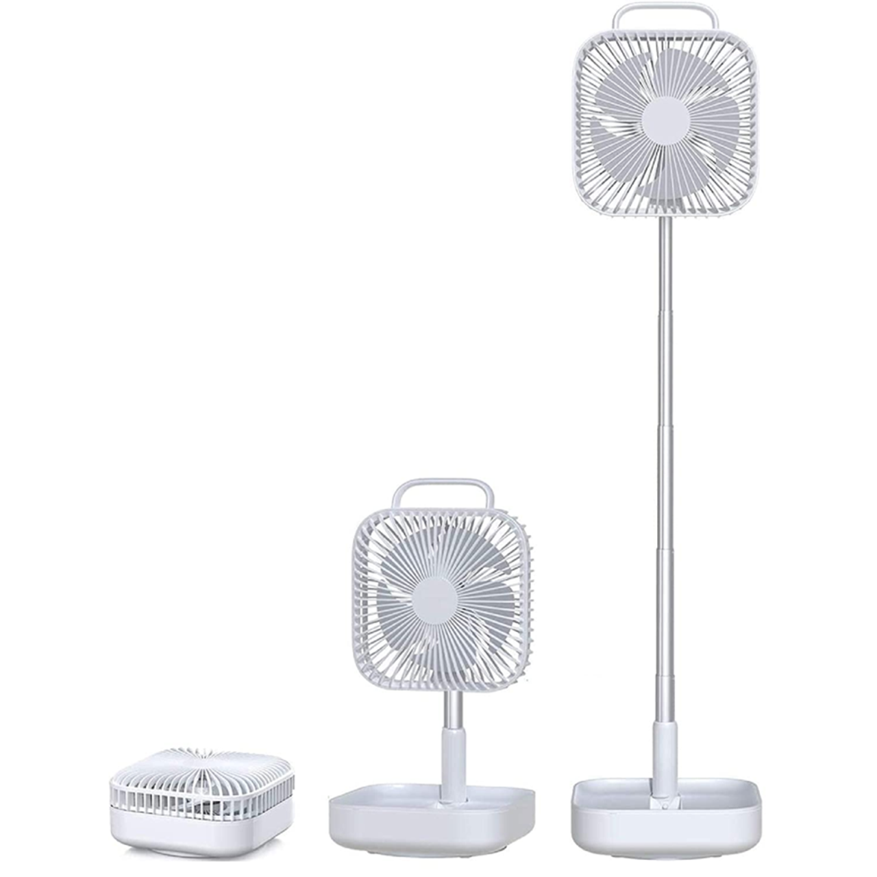 Rechargeable Height Adjustable Folding Desk Fan product image