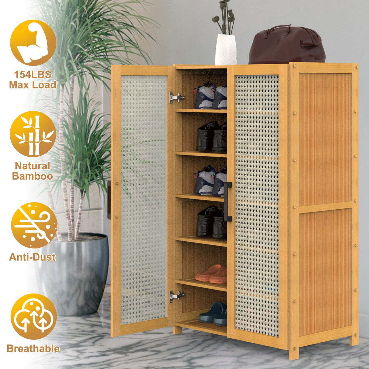 6-Tier Shoe Cabinet product image