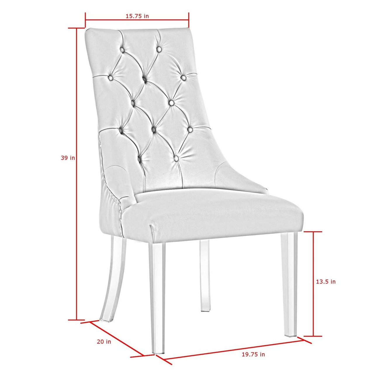 Marilyn Armless Dining Chair (Set of 2) product image