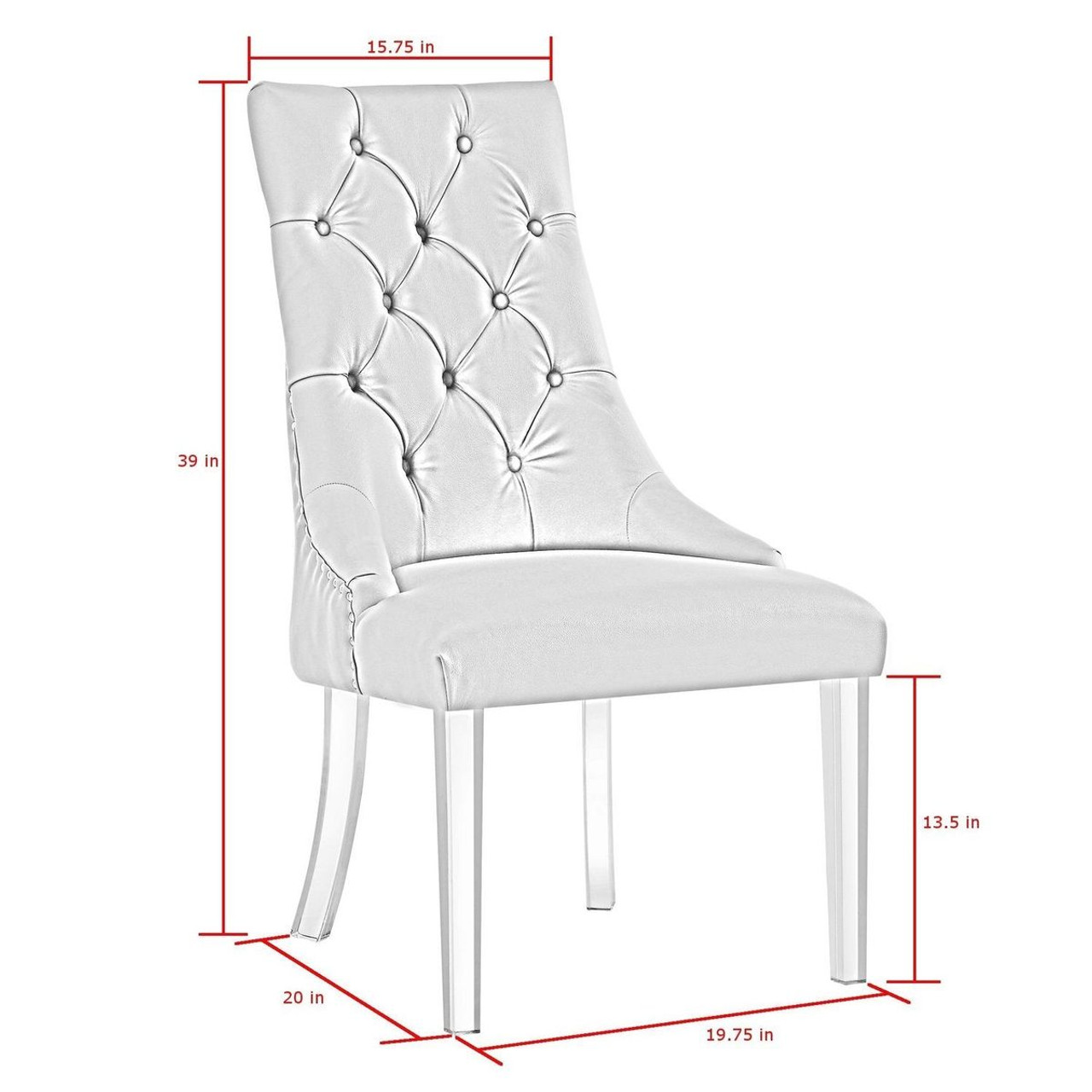 Marilyn Armless Dining Chair (Set of 2) product image