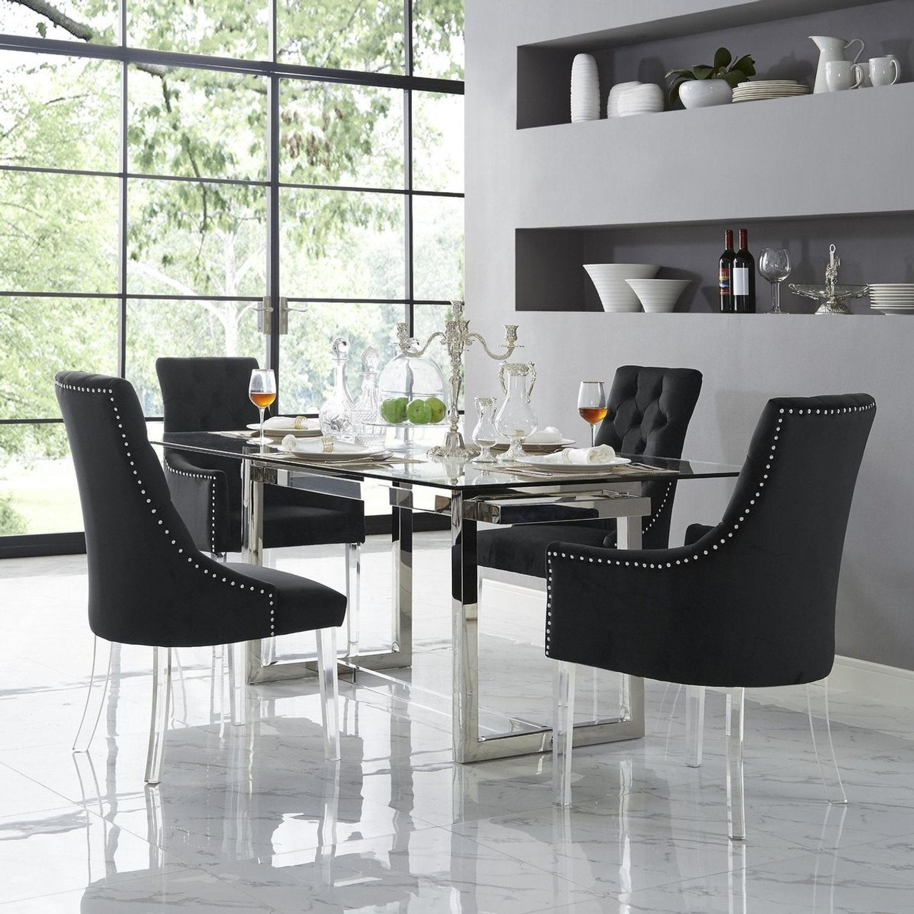 Marilyn Armless Dining Chair (Set of 2) product image