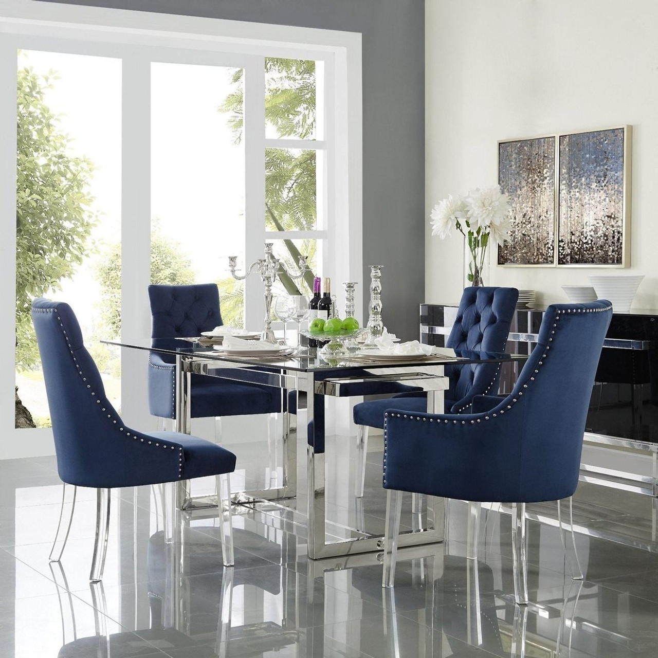 Marilyn Armless Dining Chair (Set of 2) product image
