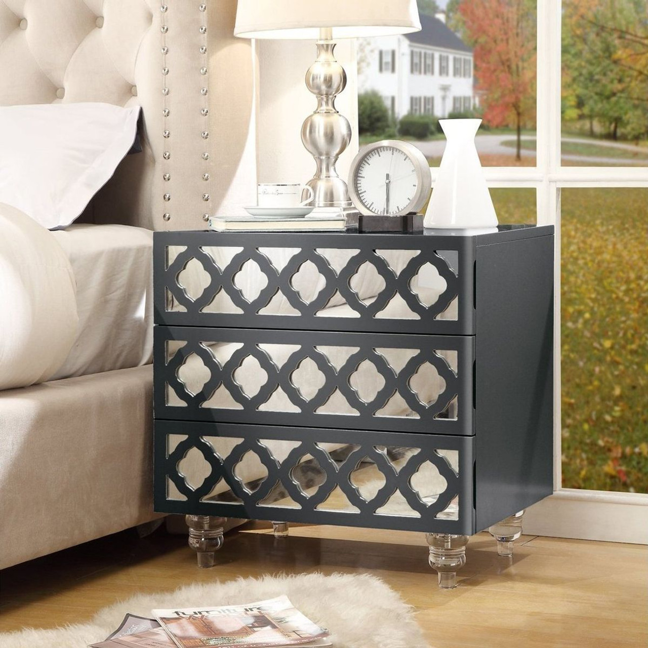 Inspired Home Pablo Side Table product image