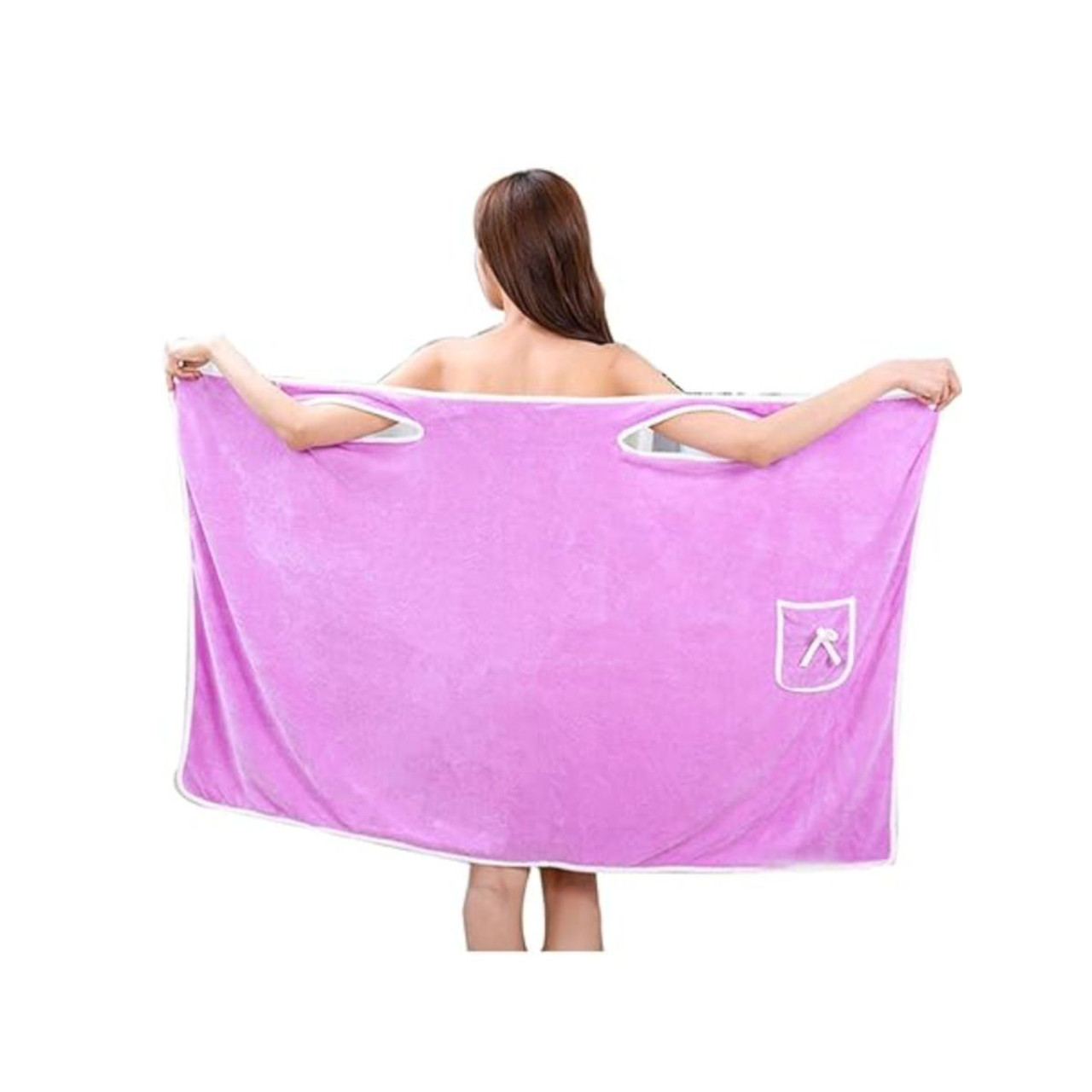 Women's Bath Towel Robe Wrap with Adjustable Closure product image Women's Bath Towel Robe Wrap with Adjustable Closure product image