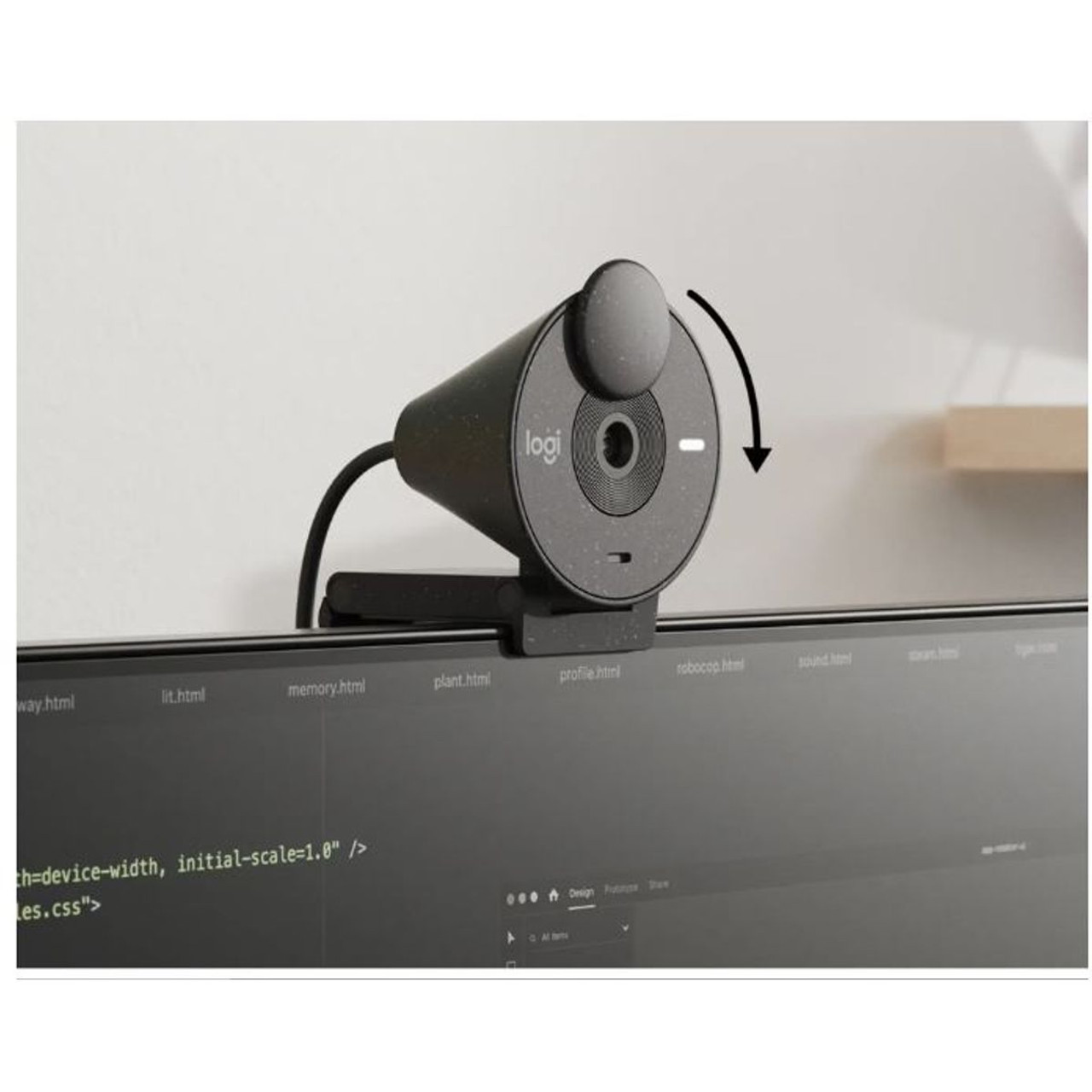Logitech Brio 1080P Webcam  with Privacy Shutter product image