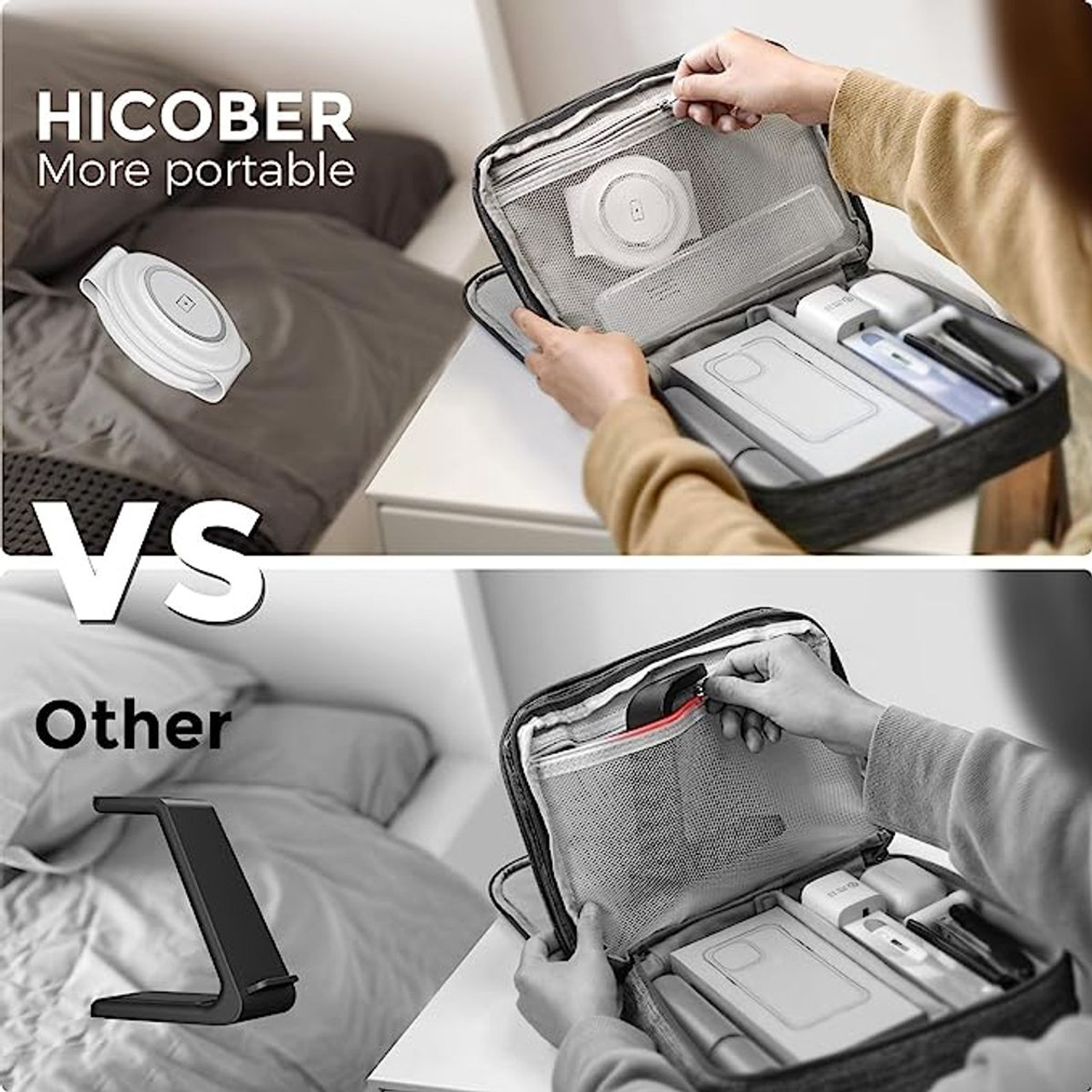 MagSafe 3-in-1 Wireless Travel Charging Station for Apple Devices product image