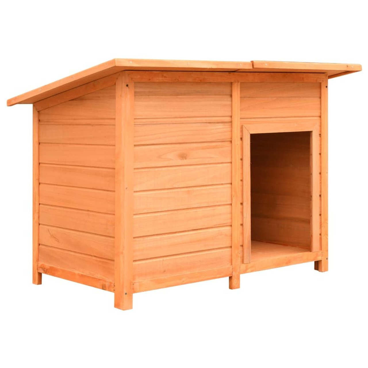Dog Cage Solid Pine & Fir Wood 47.2"x30.3"x33.9" product image