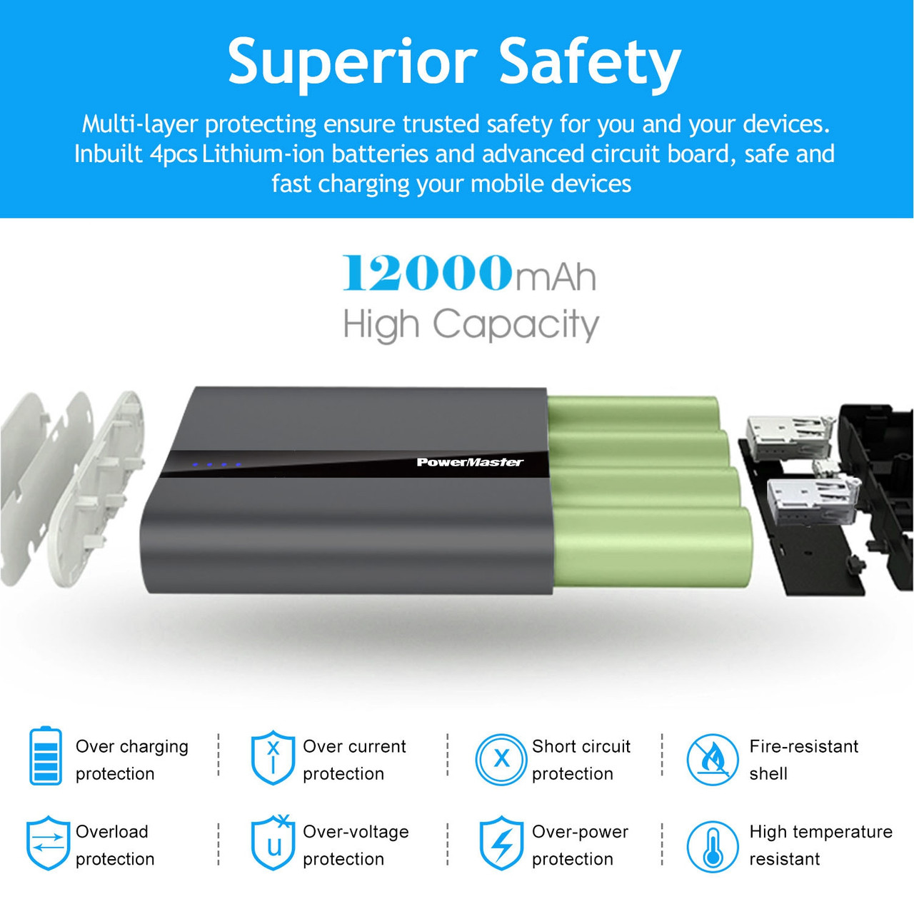 Heated Thermal Vest with Optional Power Bank product image
