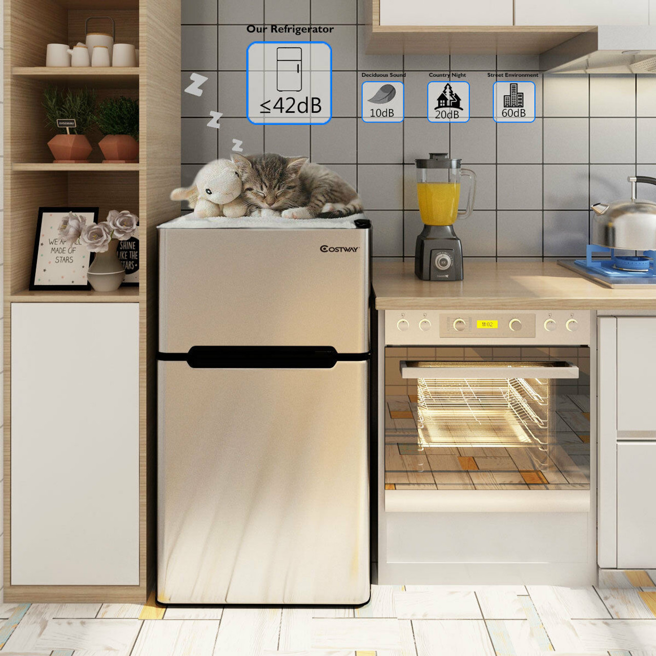 34" Compact Refrigerator product image
