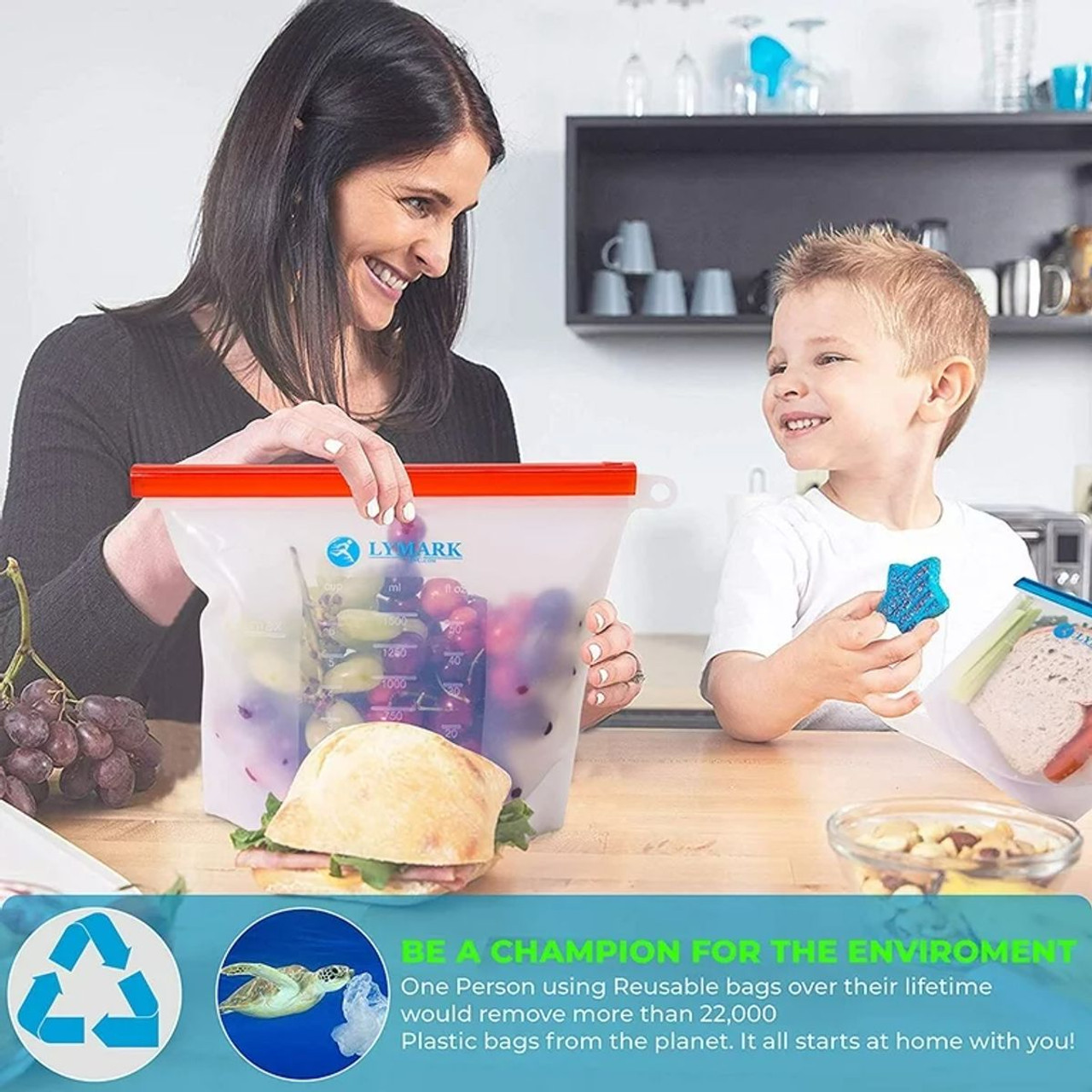 Lymark Reusable Storage Bags Bundle product image