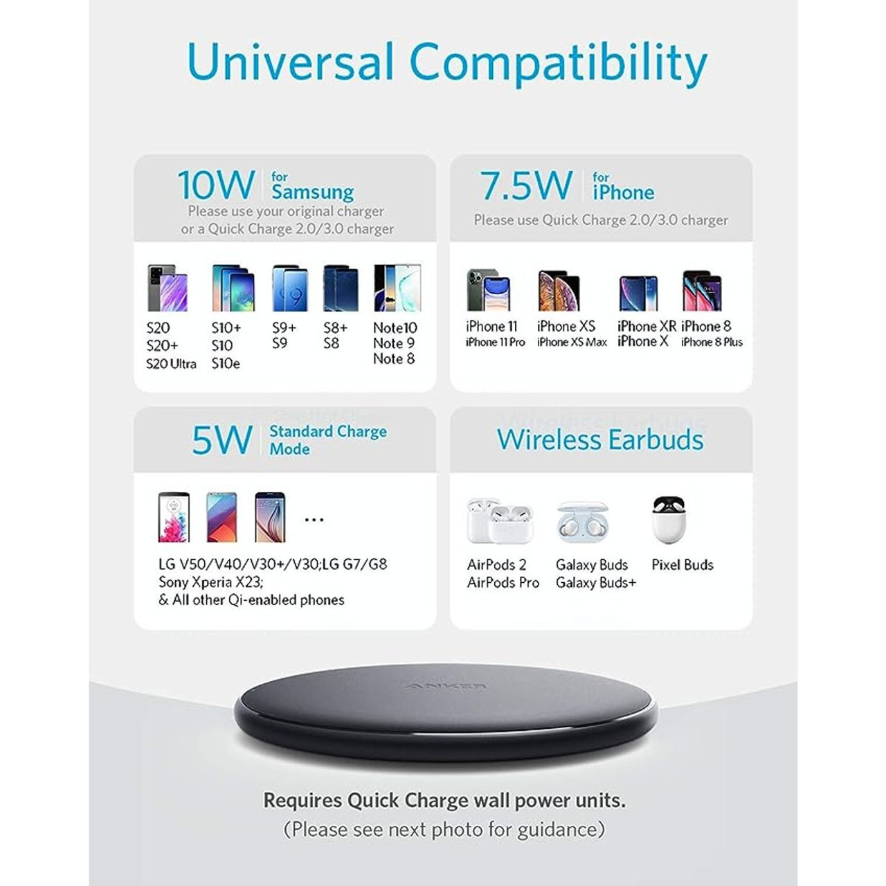 Anker 313 Wireless Charging Pad product image