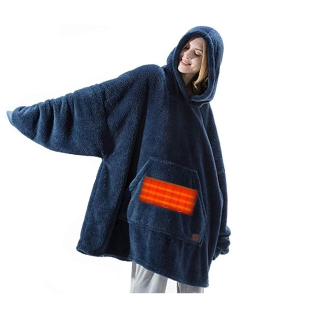 Unisex USB-Heated Hoodie (Power Bank Required) product image
