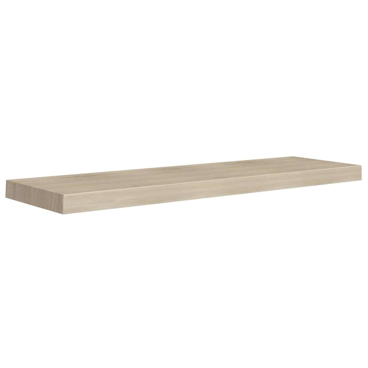 Floating Wall Shelves 2 pcs Oak 35.4"x9.3"x1.5" MDF product image