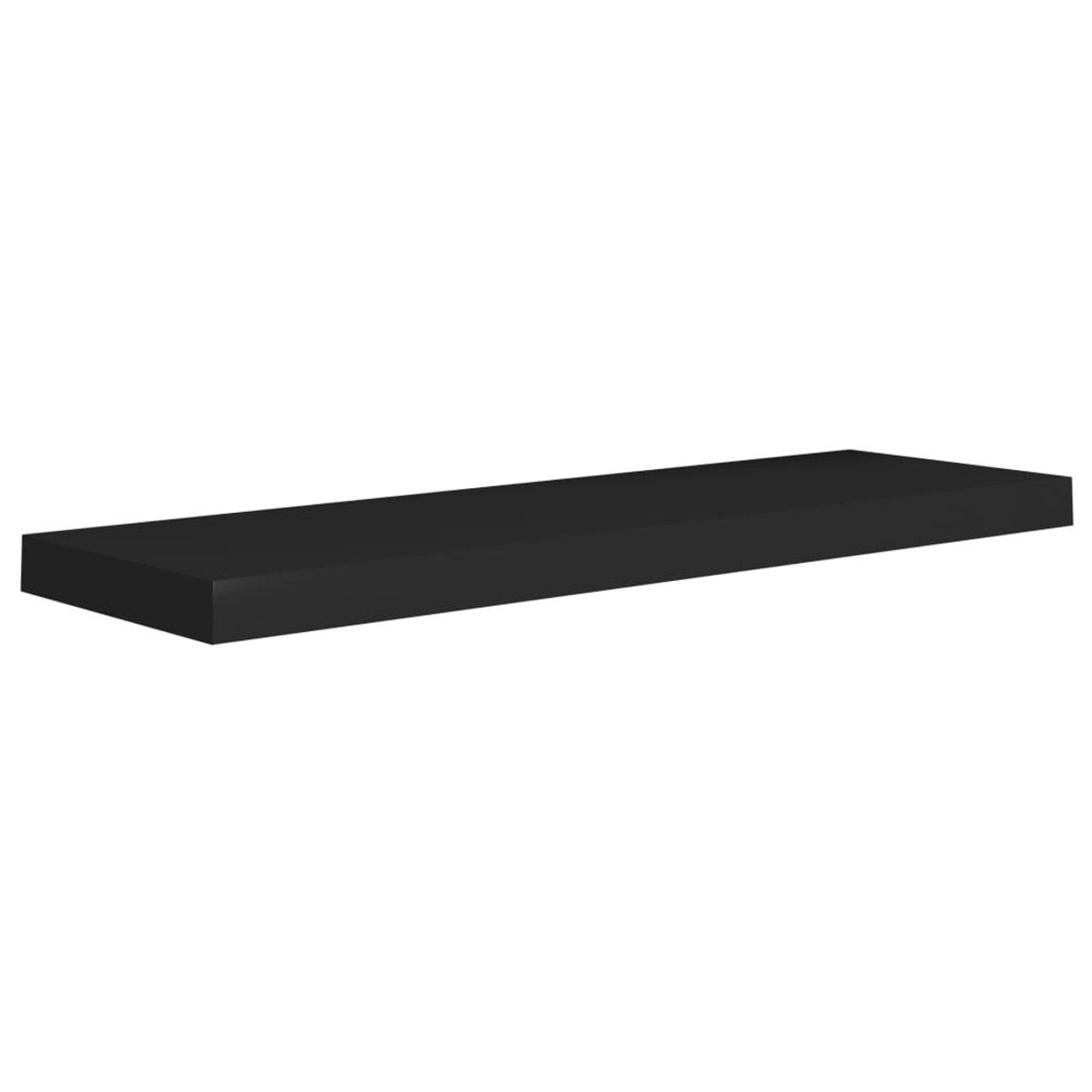 Floating Wall Shelves 4 pcs Black 31.5"x9.3"x1.5" MDF product image