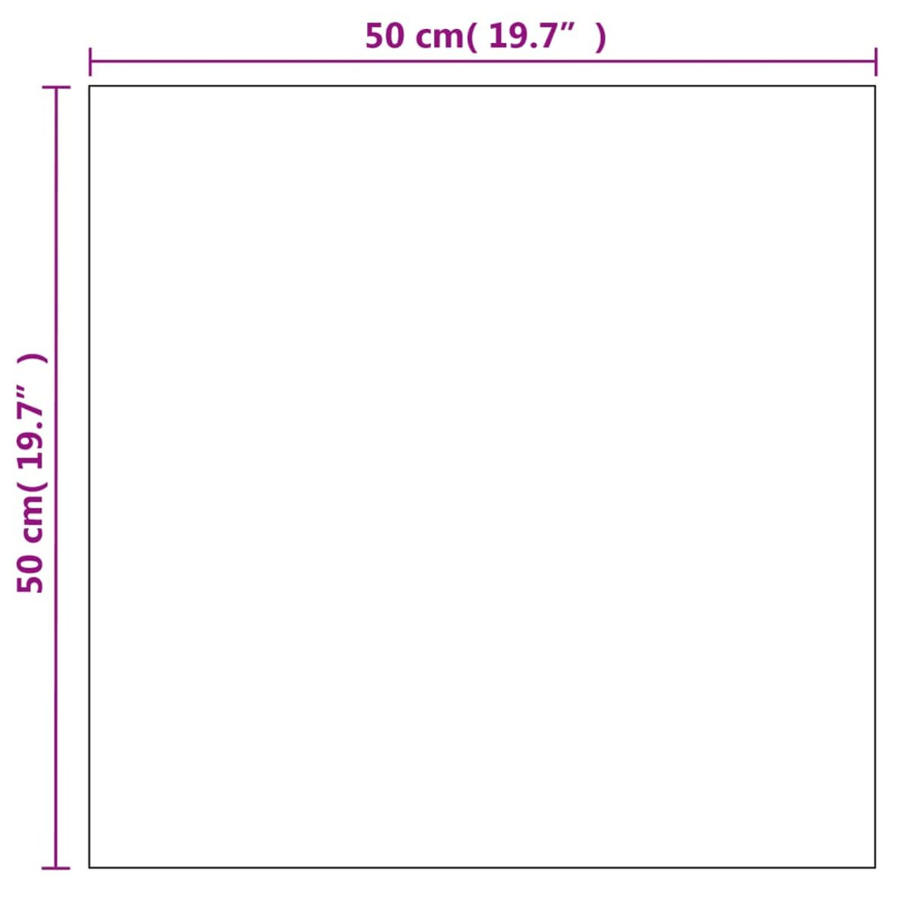 Wall Mirror 19.7"x19.7" Square Glass product image