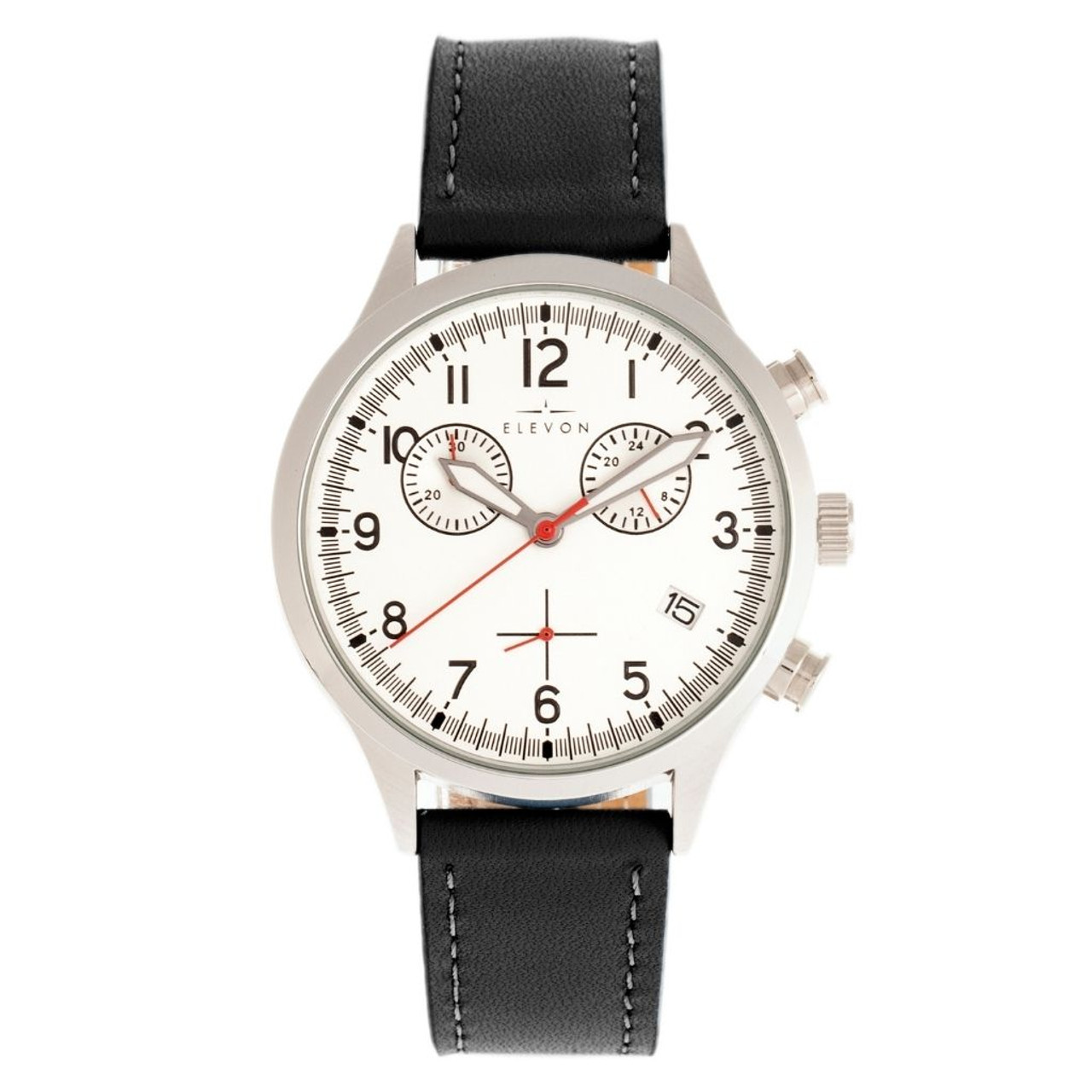 Elevon® Antoine Chronograph Leather-Band Watch product image