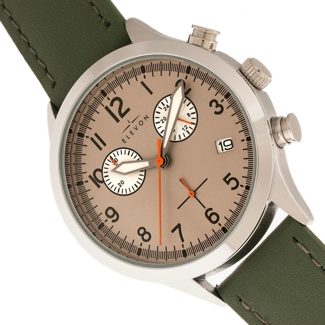 Elevon® Antoine Chronograph Leather-Band Watch product image