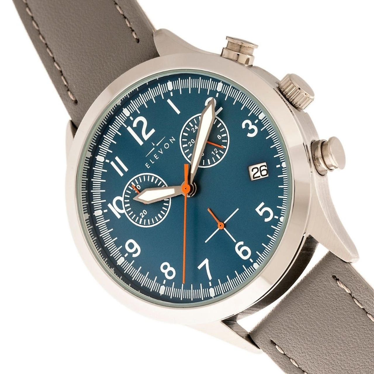 Elevon® Antoine Chronograph Leather-Band Watch product image