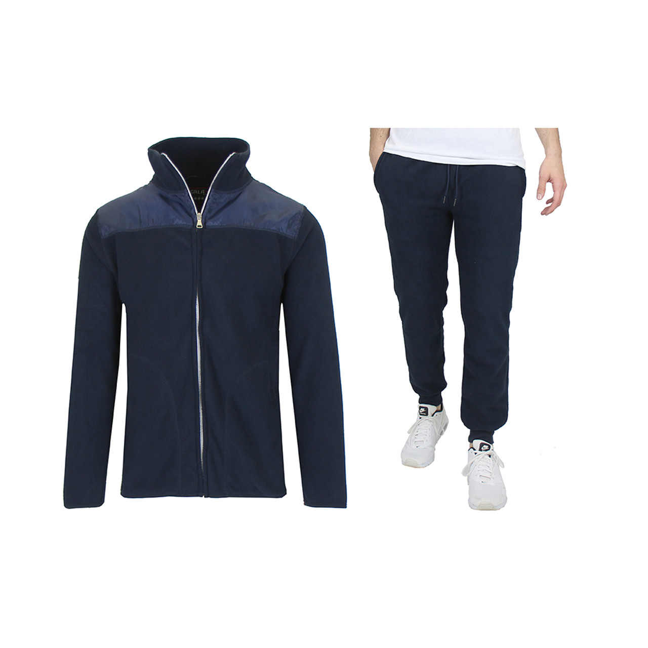 Men's 2-Piece Polar Fleece Jacket  & Jogger Set product image