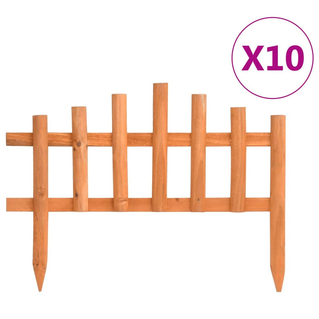 Lawn Edgings 10 pcs Firwood 14.4' product image