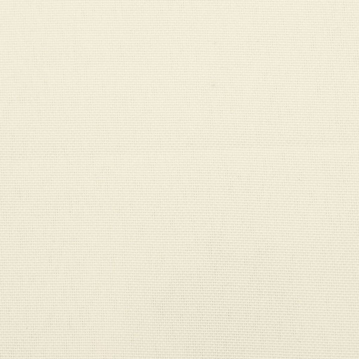 Garden Bench Cushion Cream White 39.4"x19.7"x2.8" Oxford Fabric product image