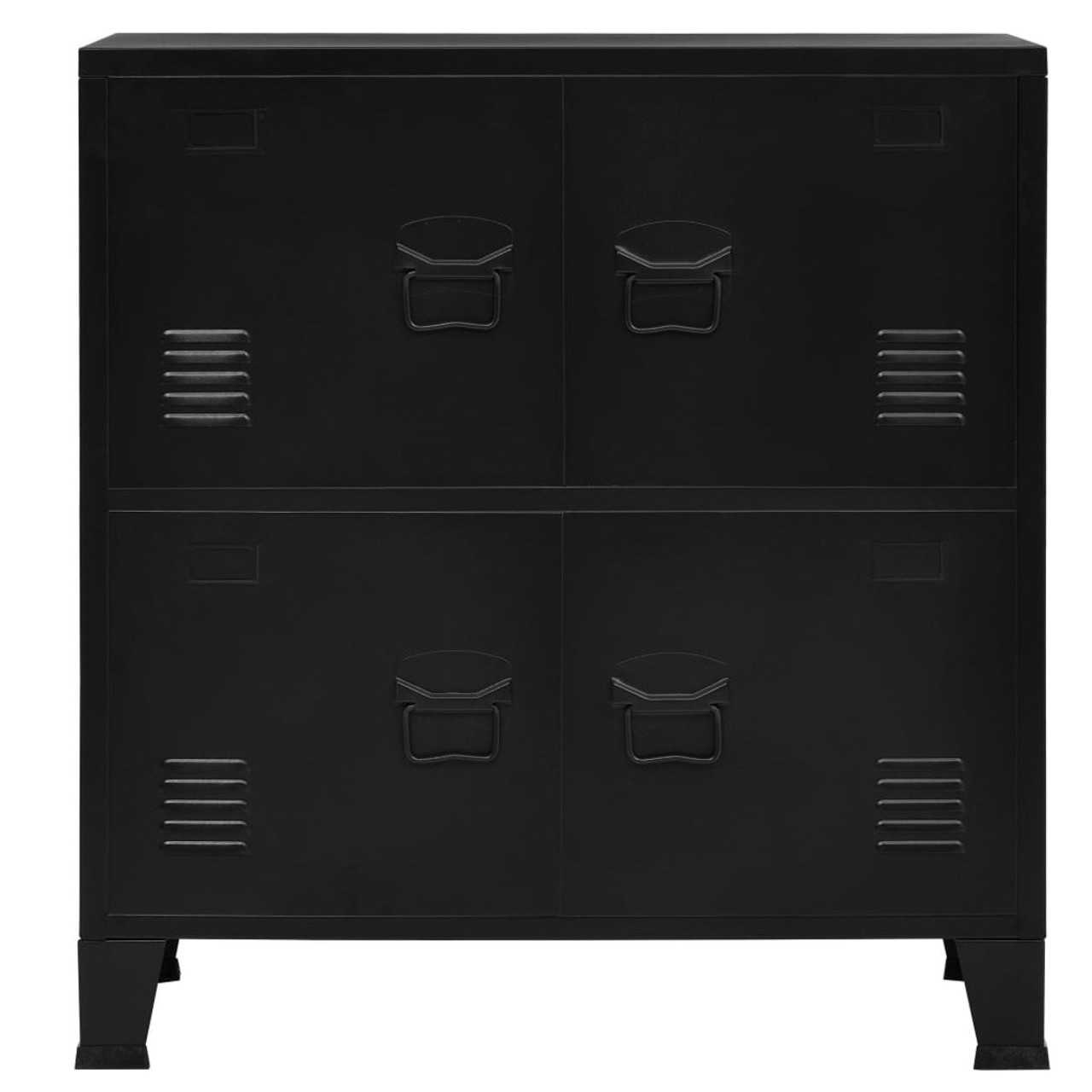 Industrial Storage Chest Black 29.5"x15.7"x31.5" Steel product image