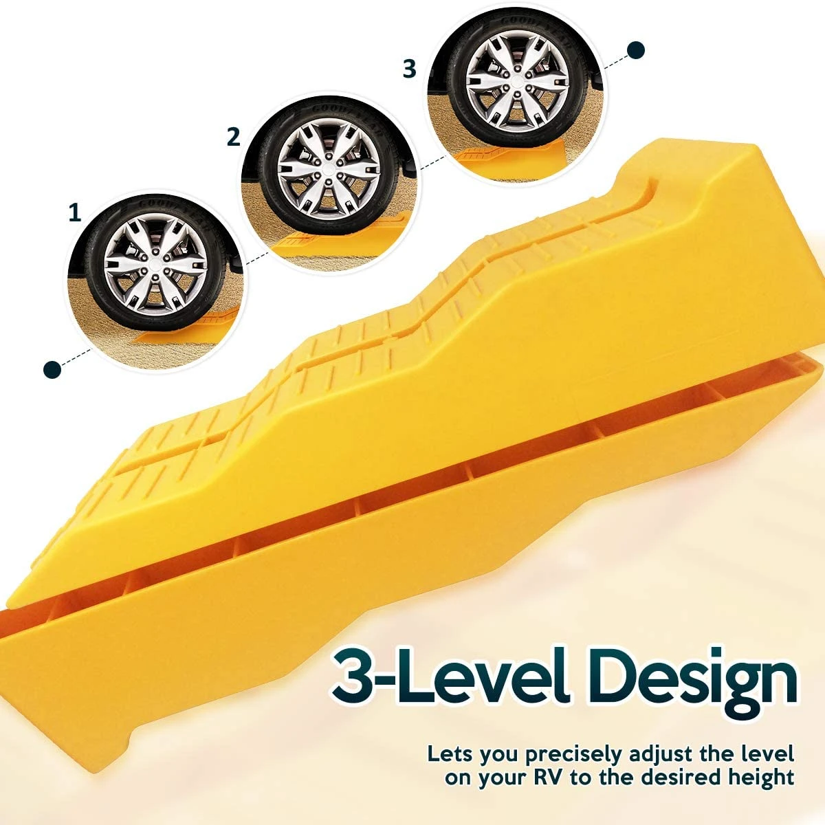 Zone Tech Automotive Leveling Ramps (set Of 2) product image
