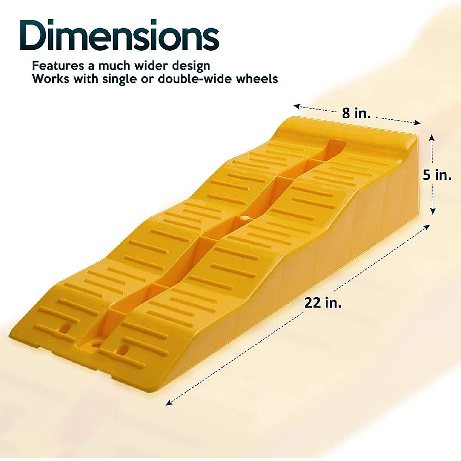 Zone Tech Automotive Leveling Ramps (set Of 2) product image