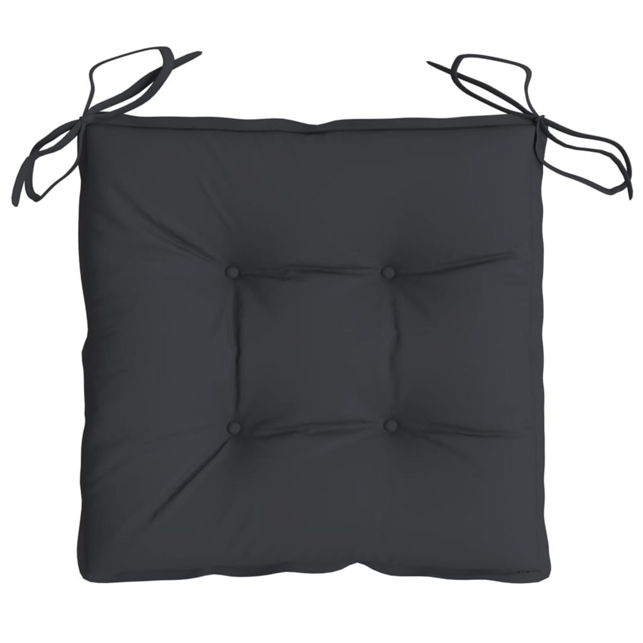 Chair Cushions 4 pcs Black 15.7"x15.7"x2.8" Oxford Fabric product image Chair Cushions 4 pcs Black 15.7"x15.7"x2.8" Oxford Fabric product image