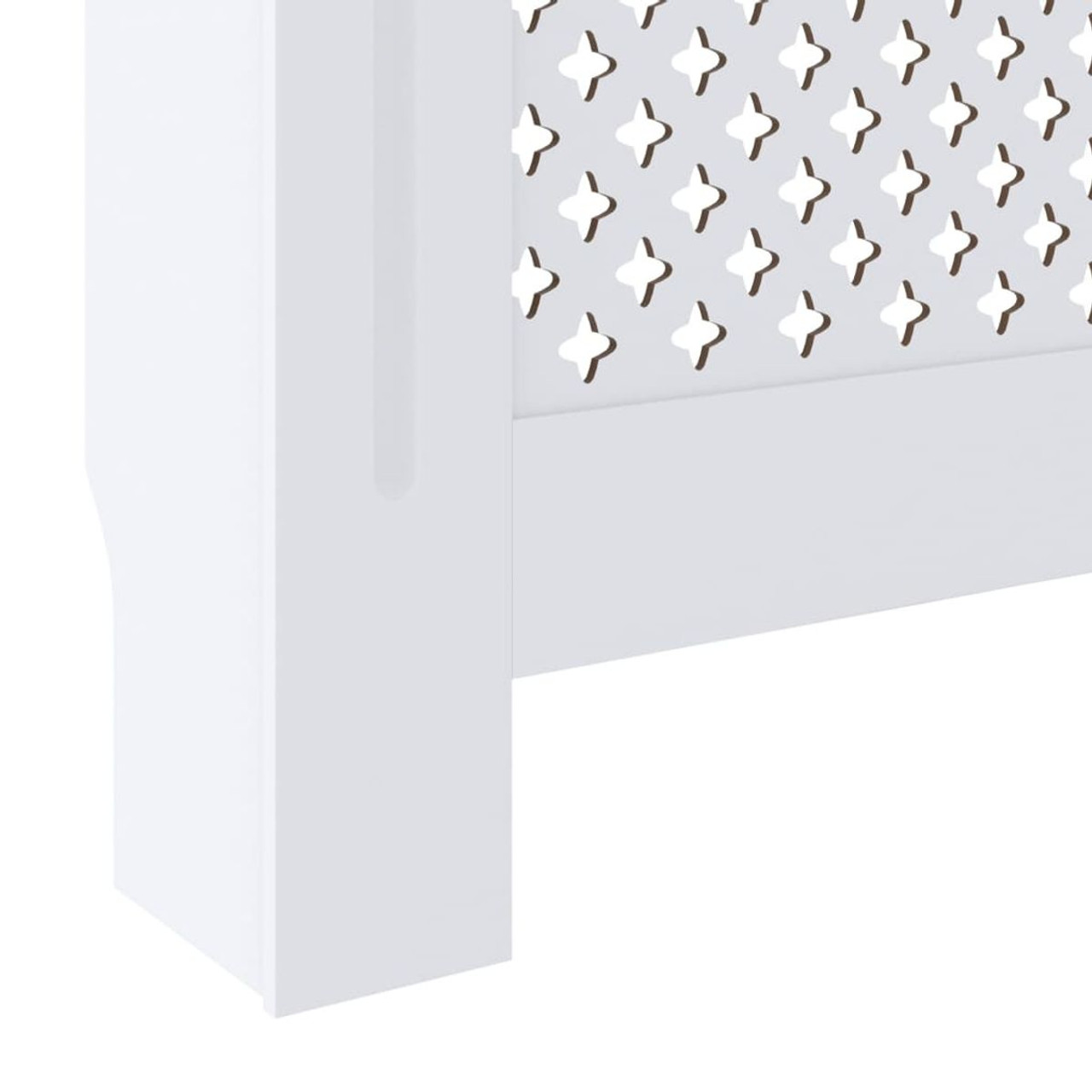 MDF Radiator Cover White 80.7" product image