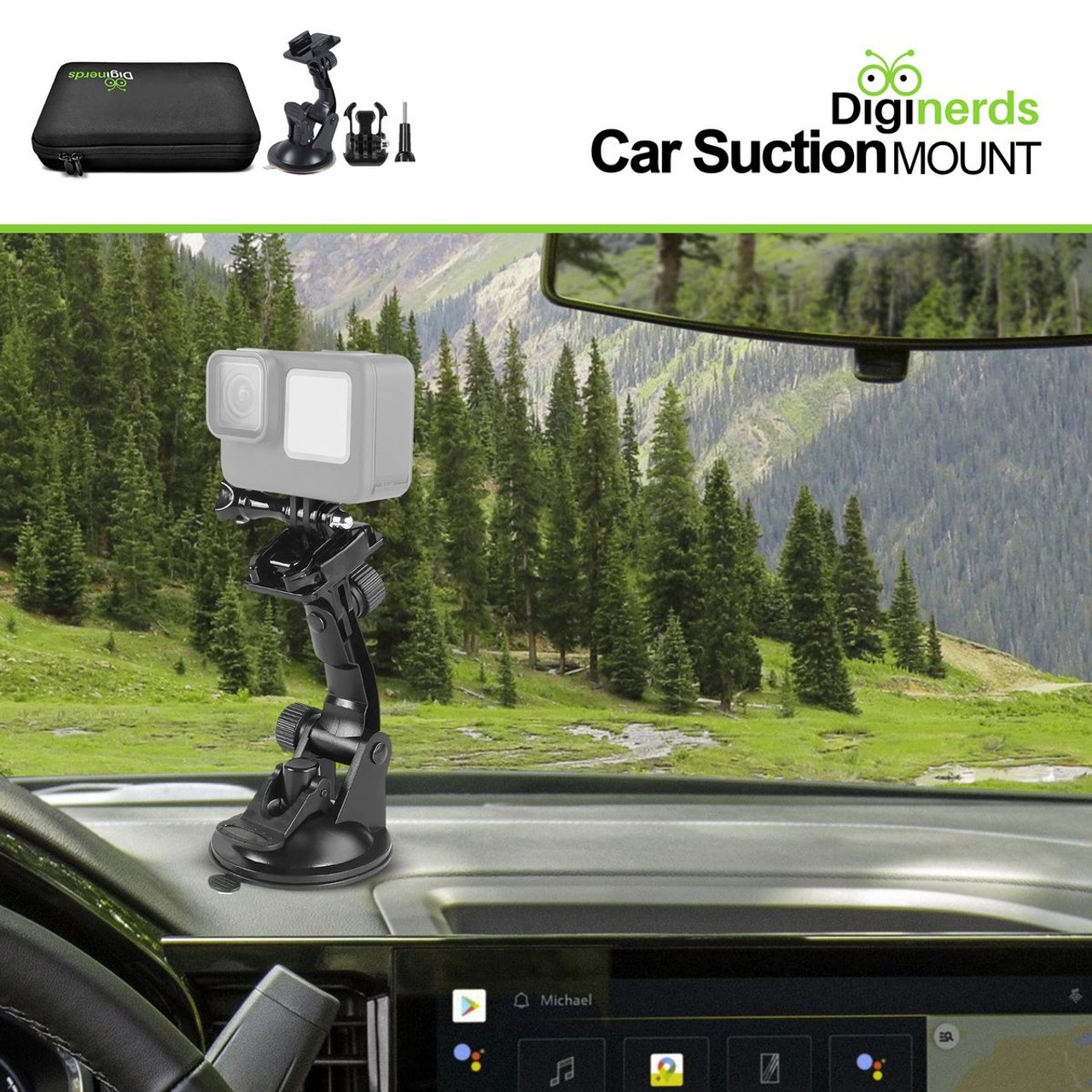 DigiNerds 50-in-1 Action Camera Accessory Kit For GoPro Bundle product image