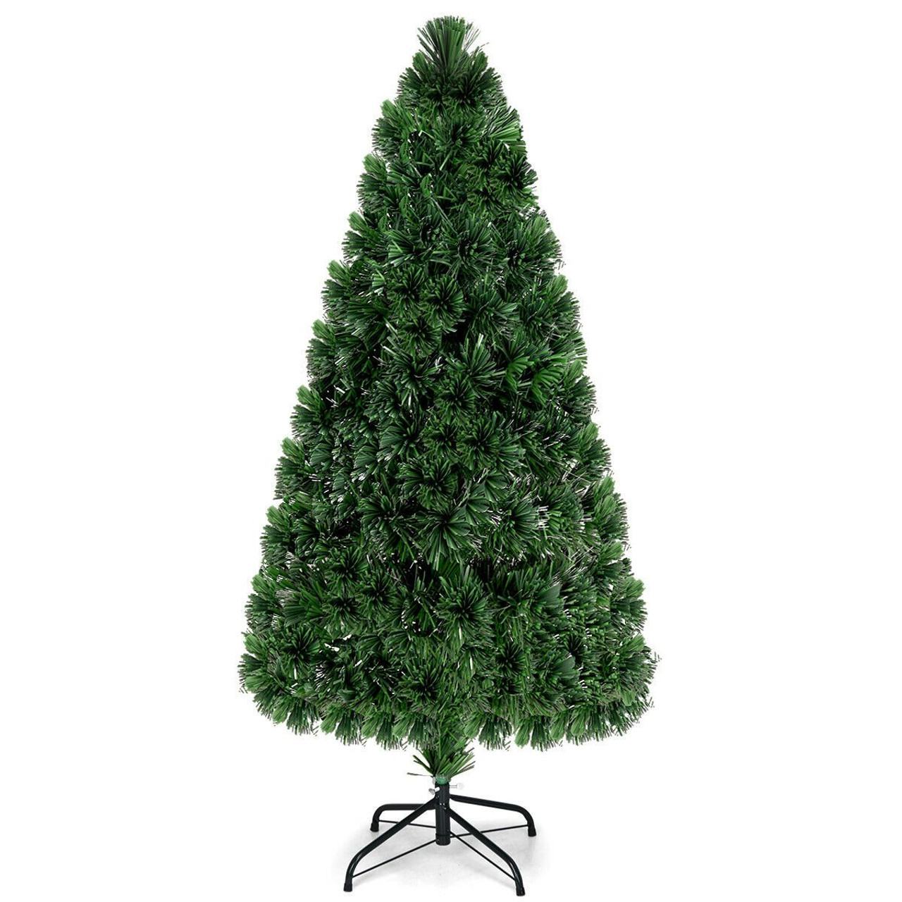 5ft Pre-Lit Fiber Optic PVC Christmas Tree  product image 5ft Pre-Lit Fiber Optic PVC Christmas Tree  product image