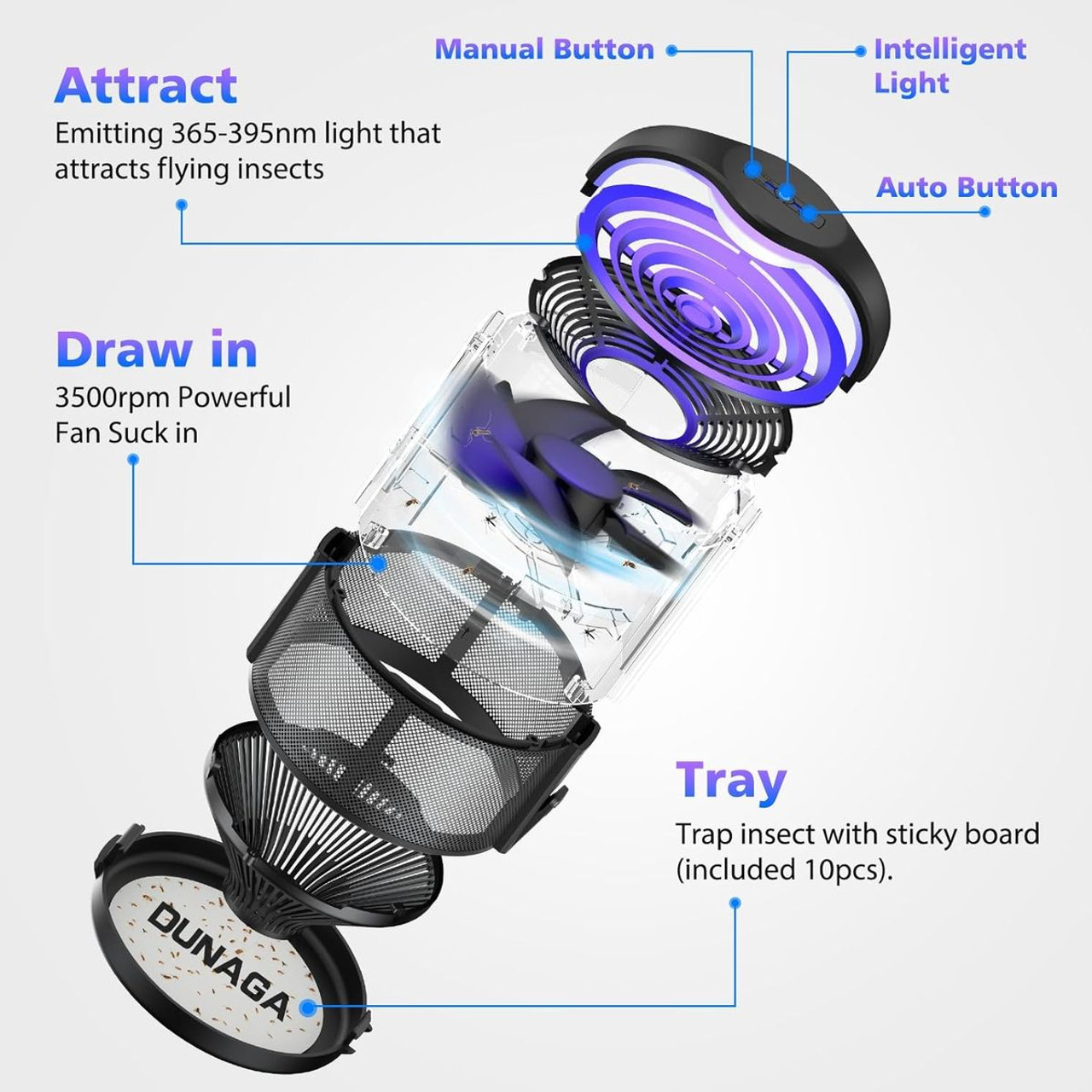 Automatic Fruit Fly Trap Indoor product image