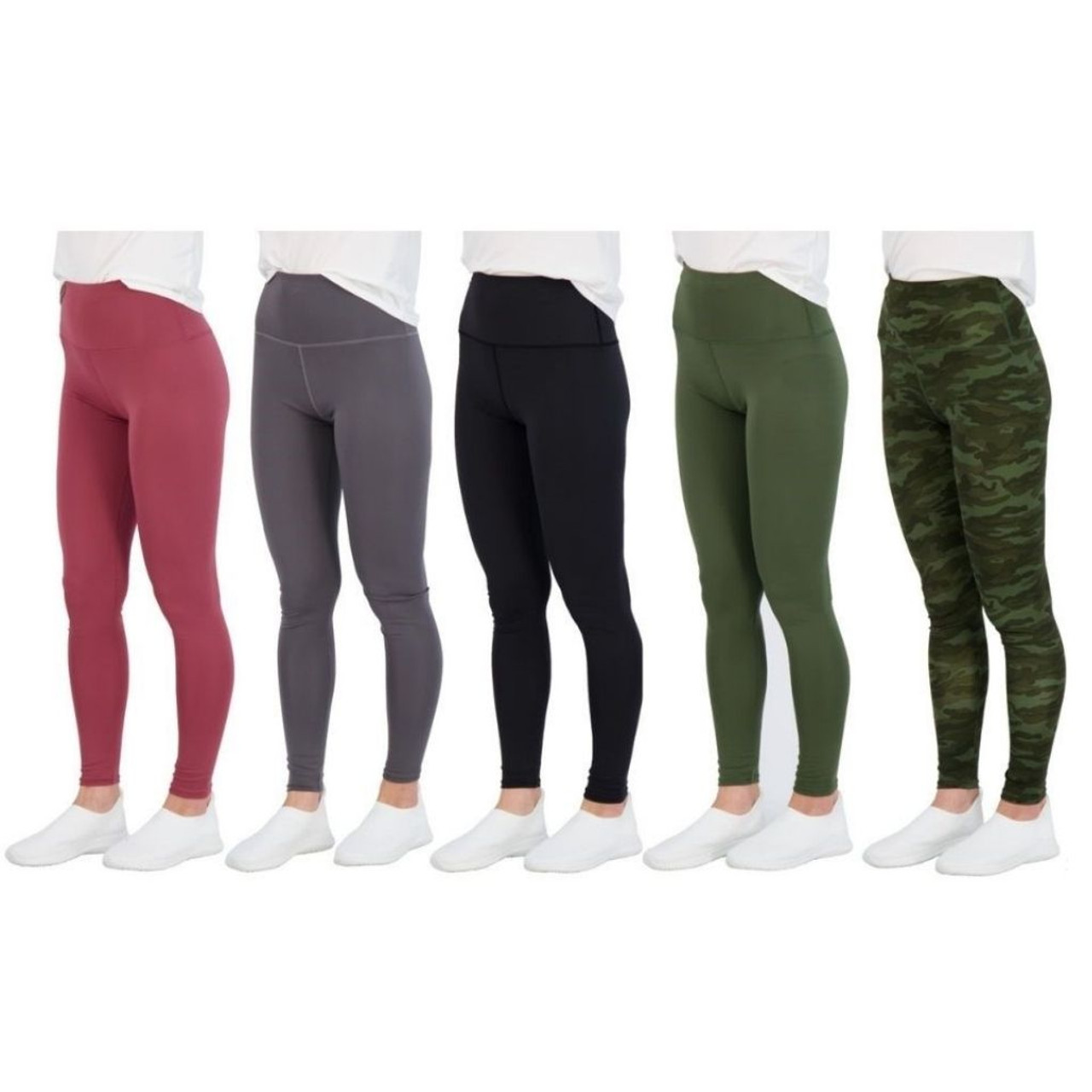 Women's Athletic Active Performance Leggings (3-Pack) product image