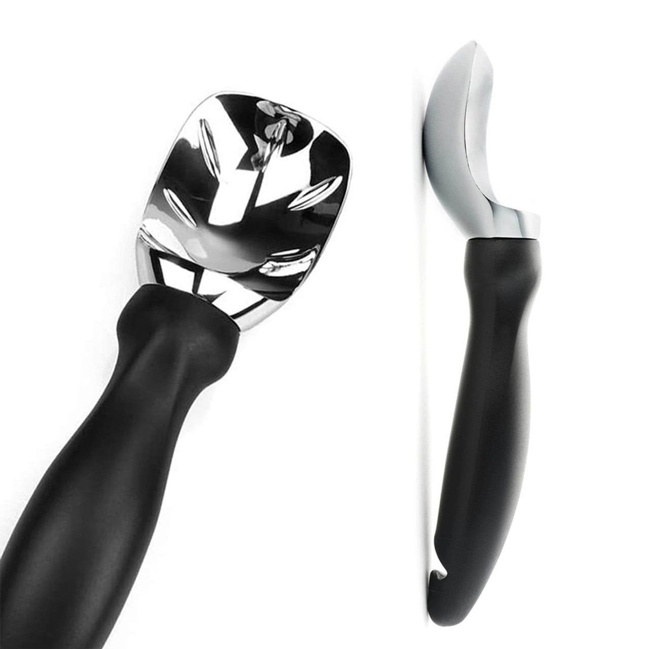 Premium Ice Cream Scooper with Comfortable Grip Handle (2-Pack) product image