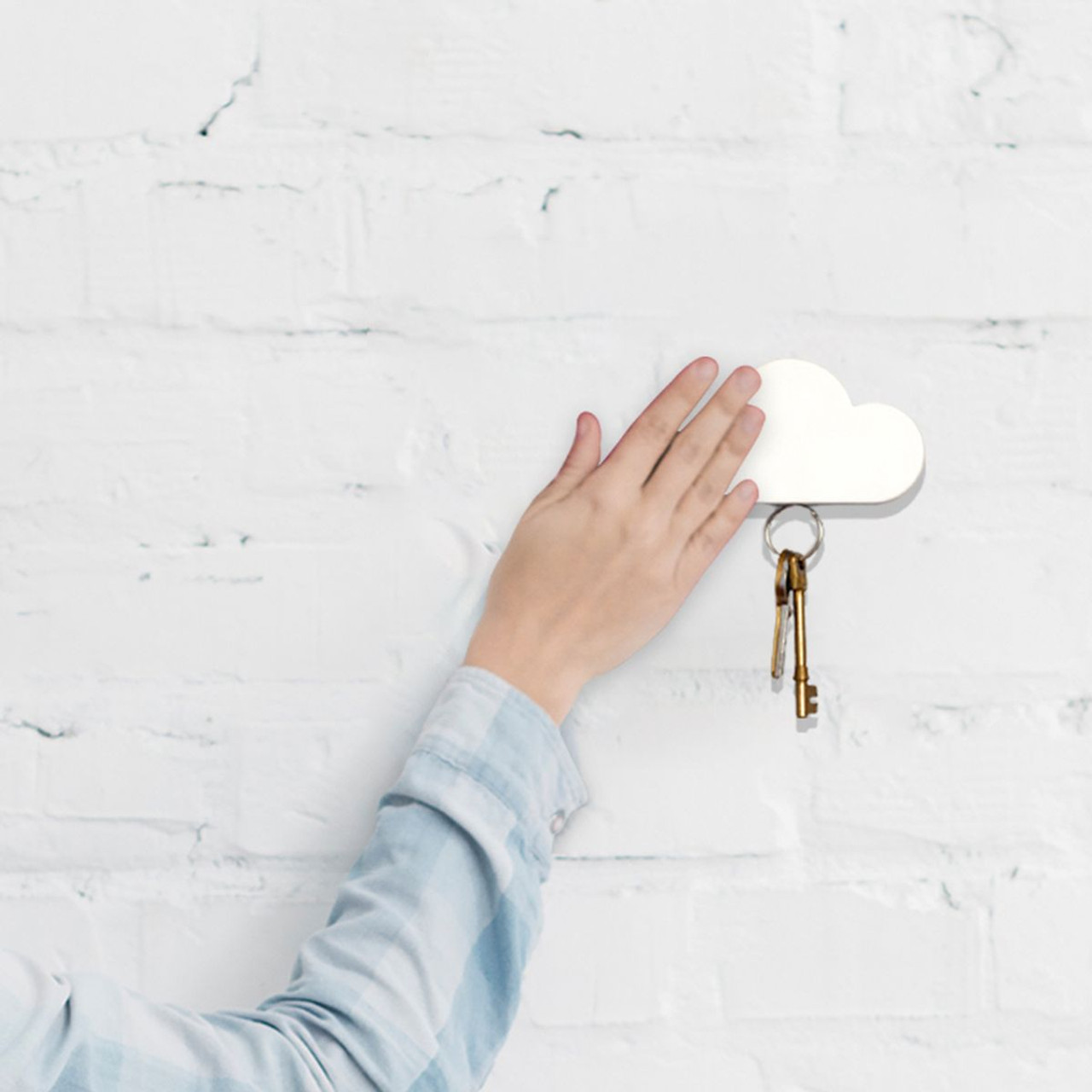 Magnetic Stick Anywhere Cloud Key Holder (3-Pack) product image