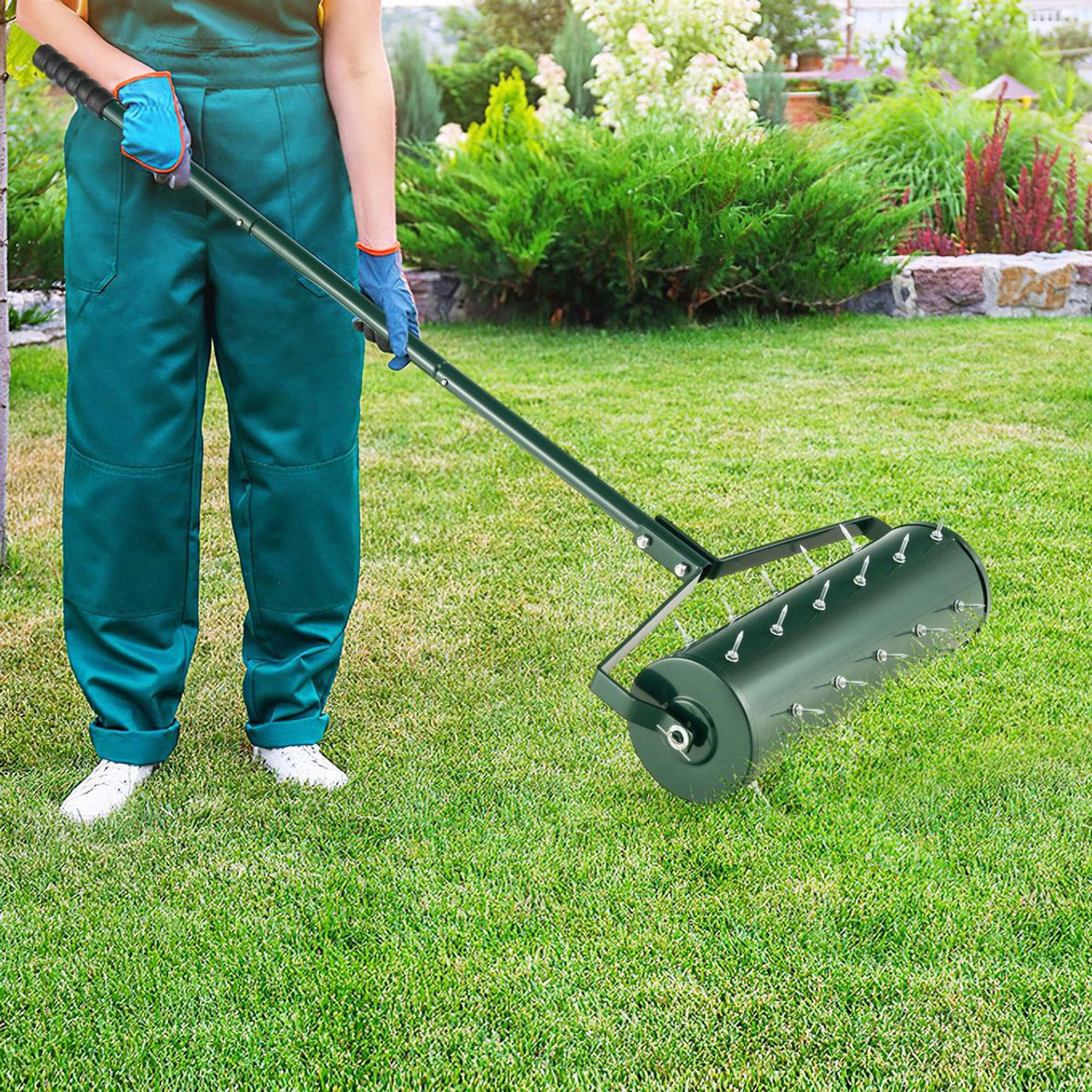 21“ Manual Lawn Aeration Tool product image