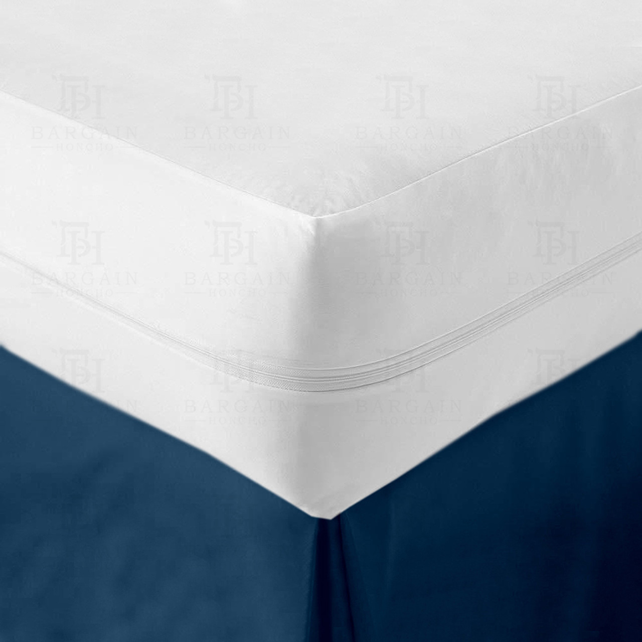 Zippered Hypoallergenic Mattress Cover and Pillow Covers product image