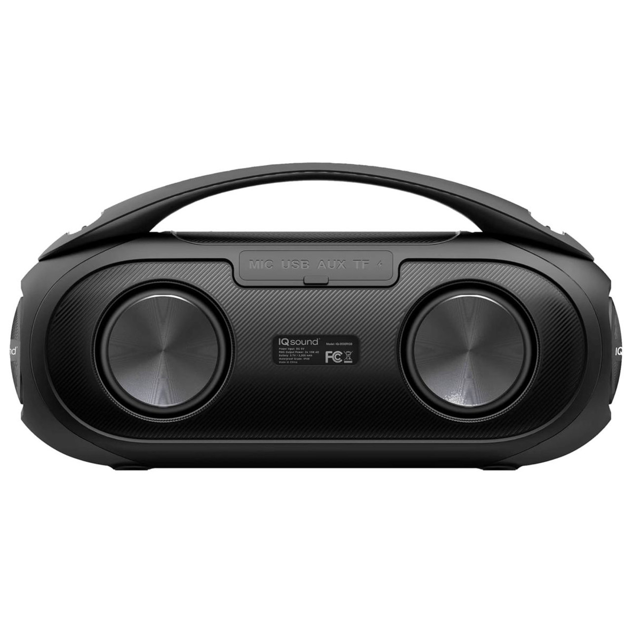 Supersonic Portable Water-Resistant BT Speaker with RGB Light Panel product image