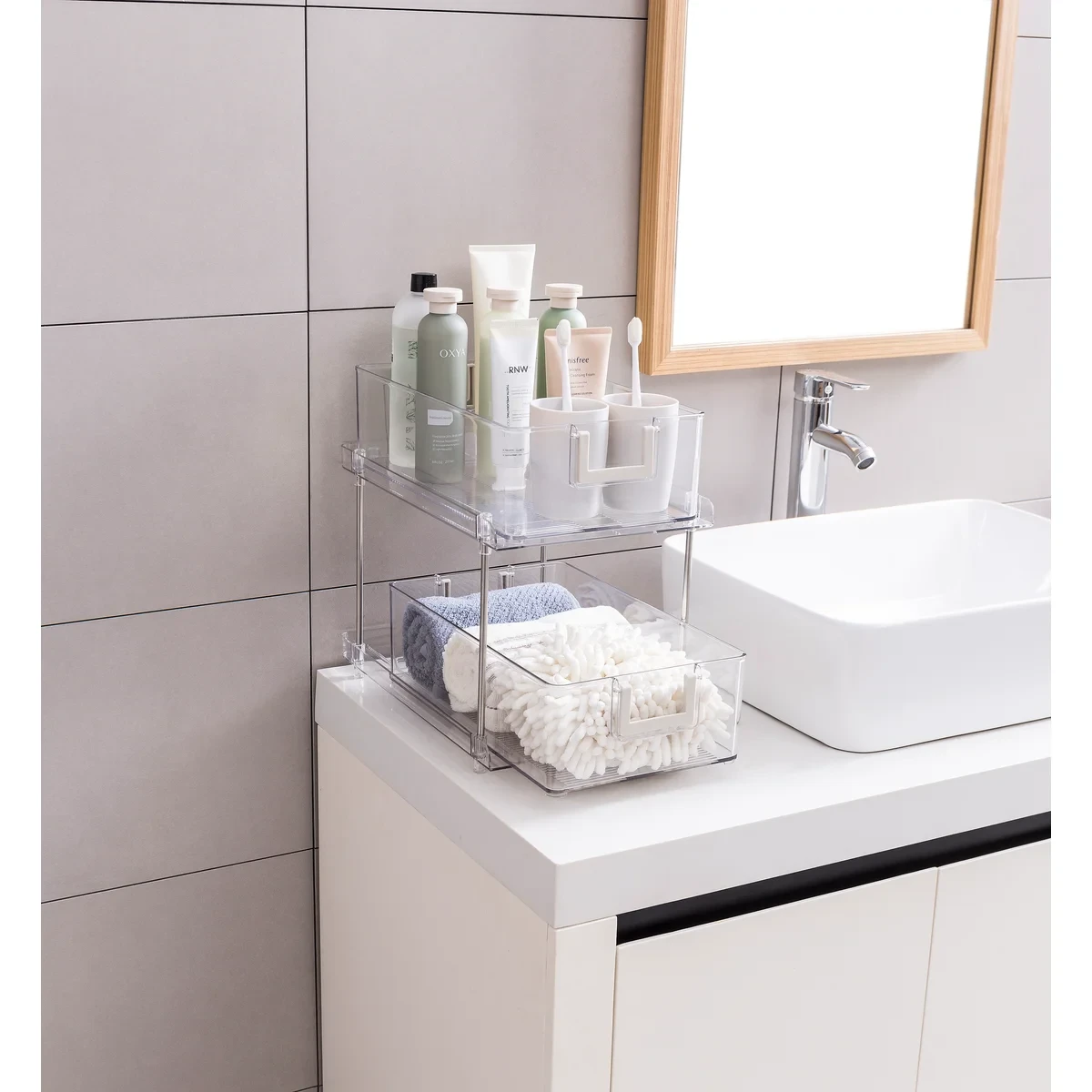 2-Tier Sliding Drawer Organizer product image
